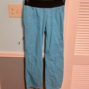Healing Hands: Purple Label Yoga Scup Pants Teal Sz. XS